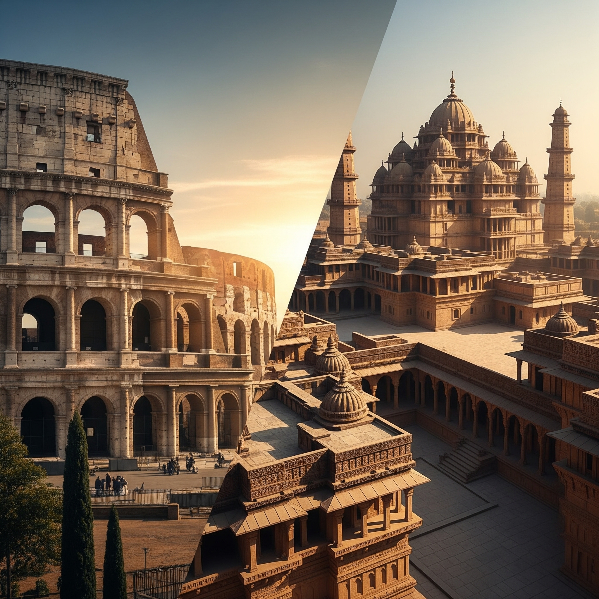 Ancient Titans: Rome, Greece and the Empires of India