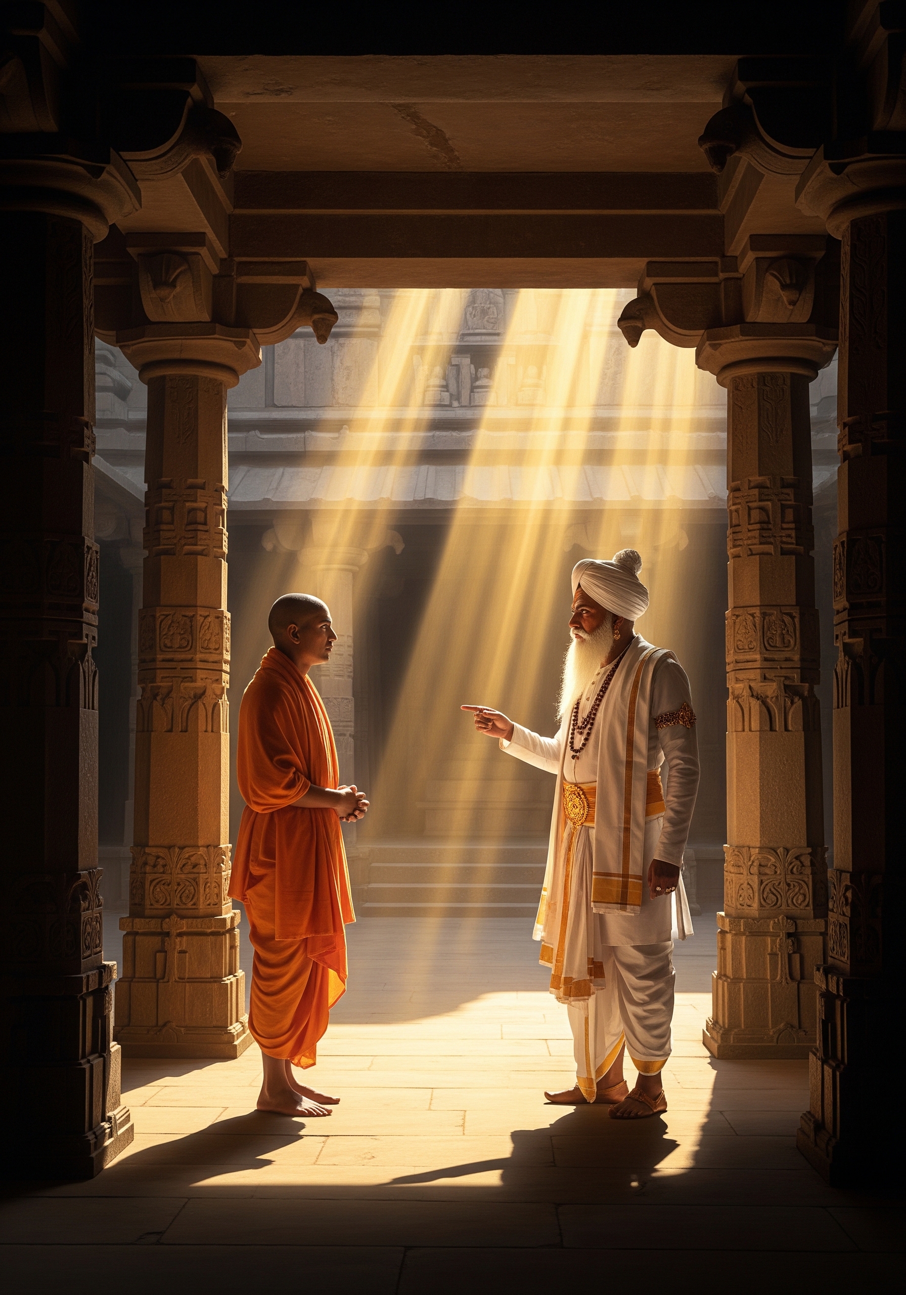 The Duel of Destiny: Adi Śaṅkara vs. Maṇḍana Miśra