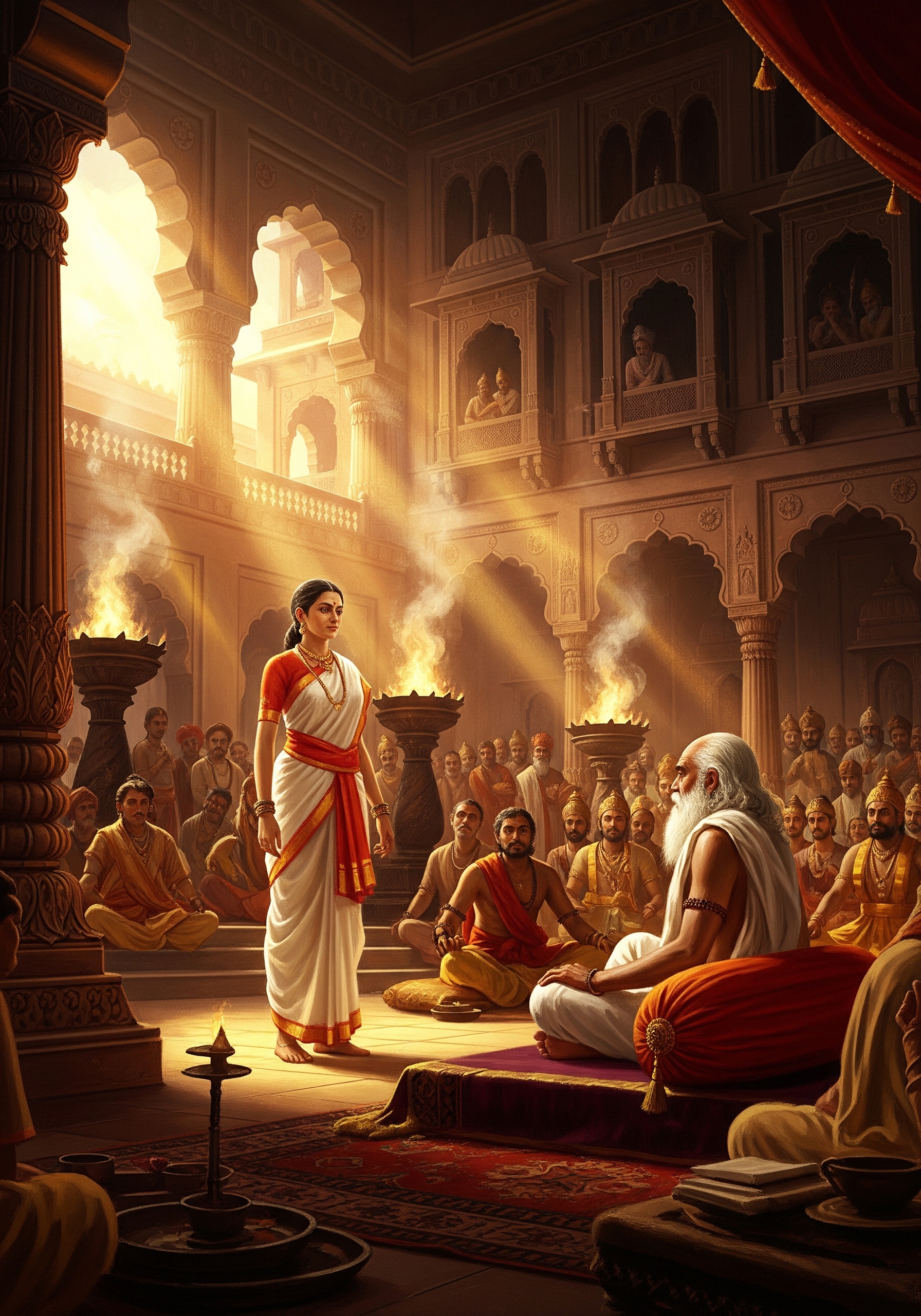 Yajnavalkya vs Gargi: The Battle at the Edge of Logic